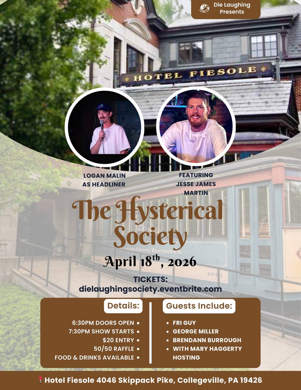 The Hysterical Society - April 18, 2026