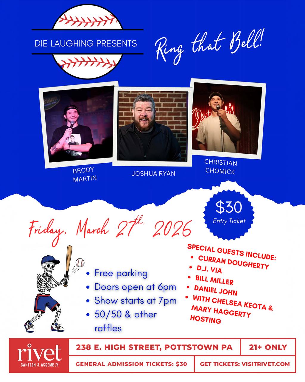 Ring That Bell Comedy Show - March 27, 2026