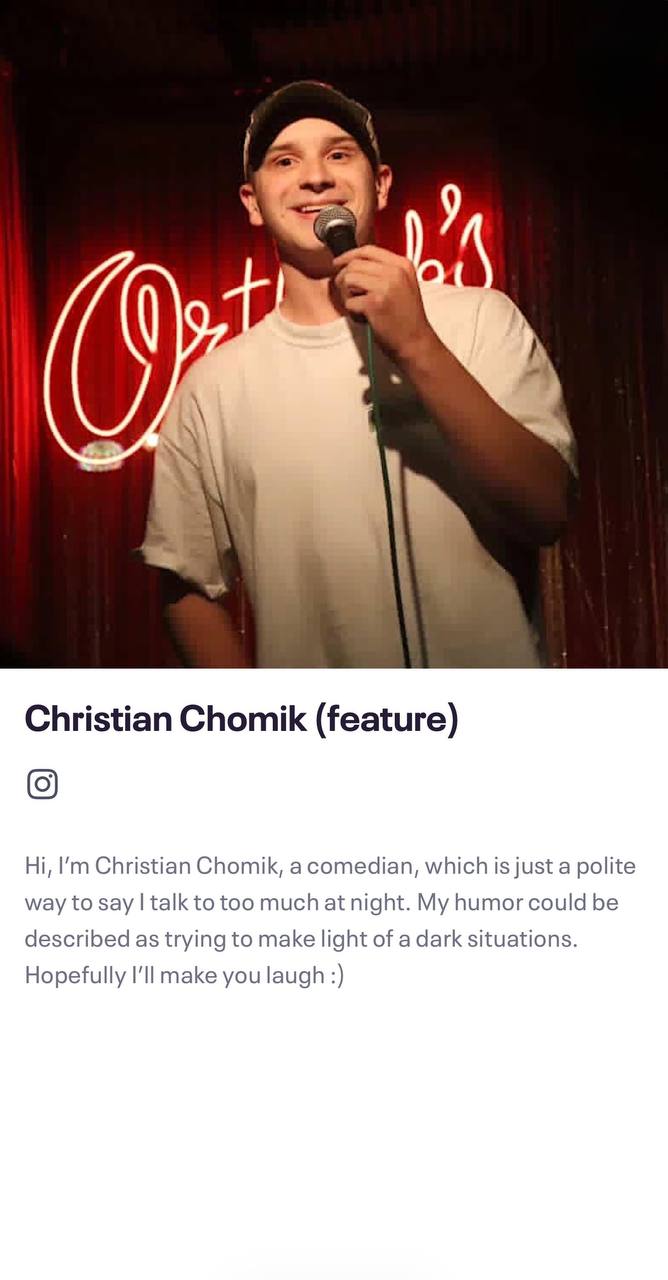 Christian Chomik (Feature)