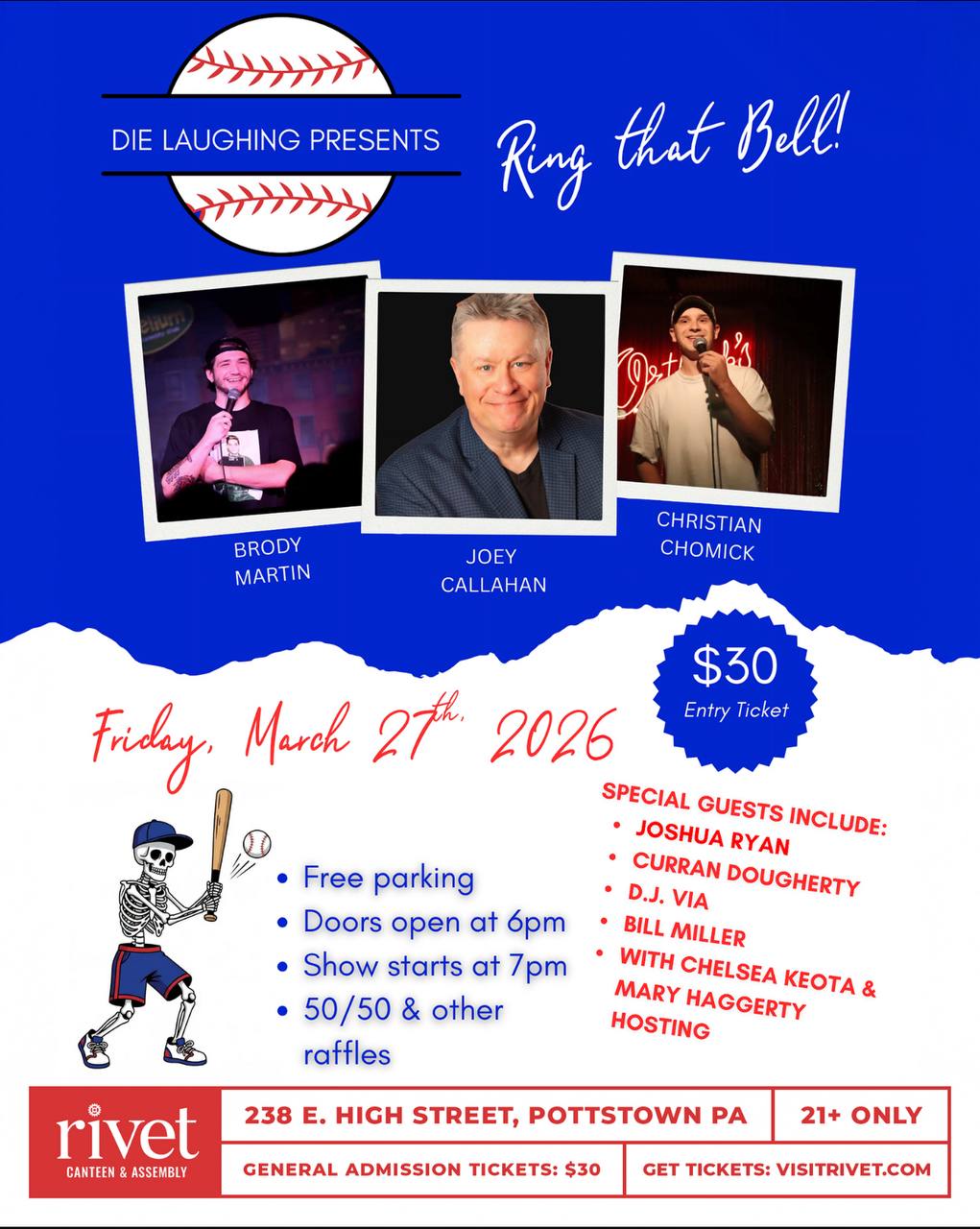 Ring That Bell Comedy Show - March 27, 2026